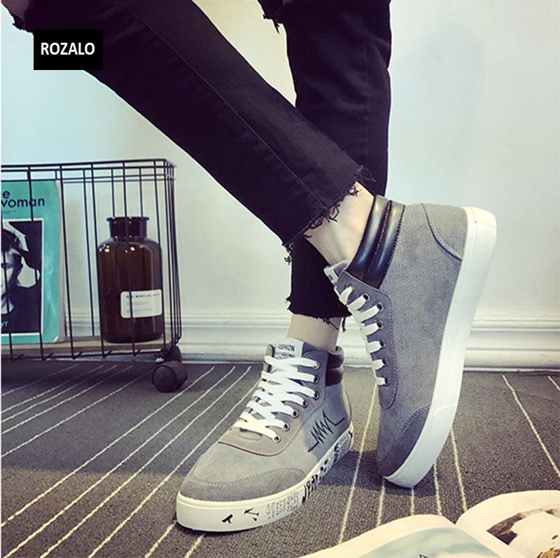 Giày vải casual nam cổ cao Rozalo RM55709 15.png