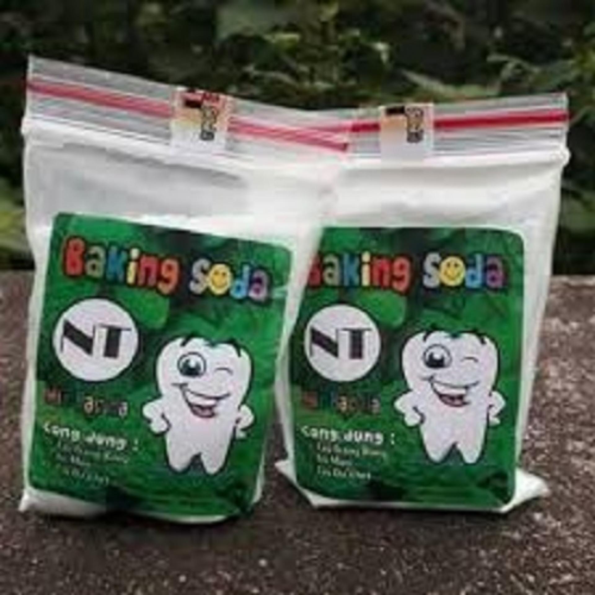 Bộ 2 bột l&agravem trắng răng giup1 răng chắc khỏe Baking Soda Mix Bạc H&agrave 50g/g&oacutei