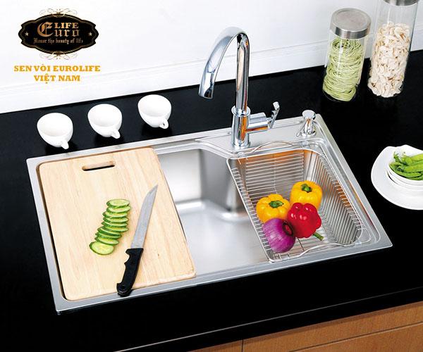 Chậu rửa chén Inox 1 hộc Eurolife EL-C6-11.jpg