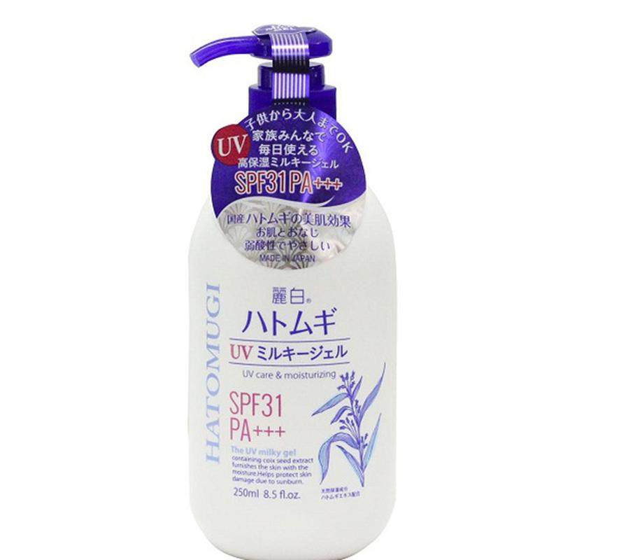Sữa Dưỡng Thể Chống Nắngnhật Bản Hatomugi Spf31 Pa+++ HNCosmetics