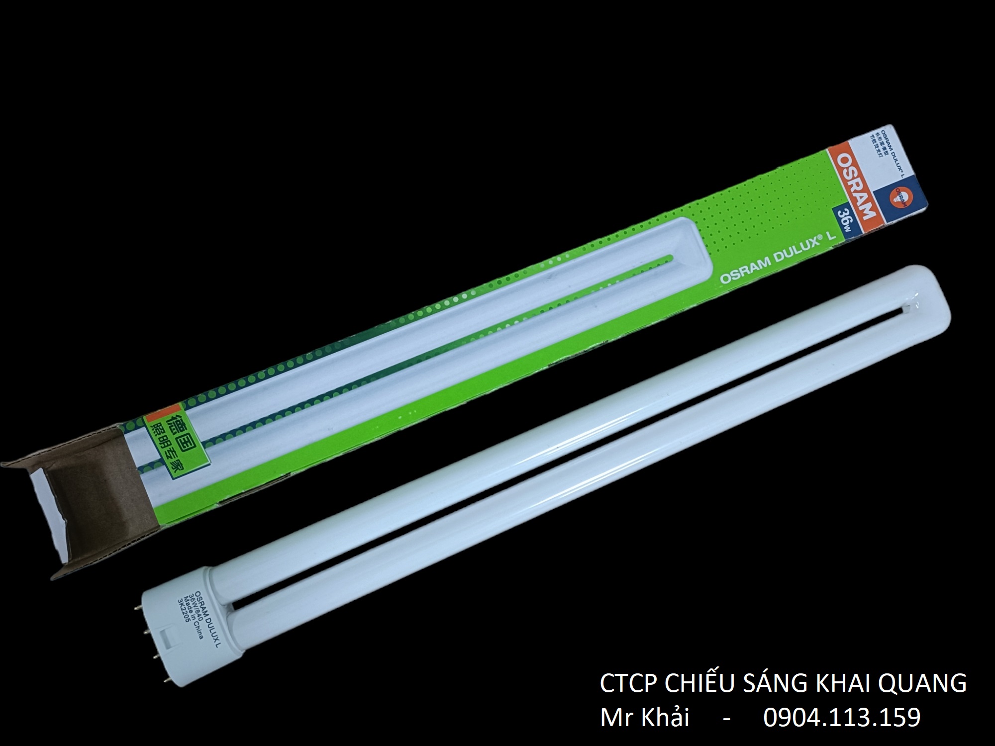 (SALE) Bóng chữ U 36W  OSRAM Dulux L 36W 840