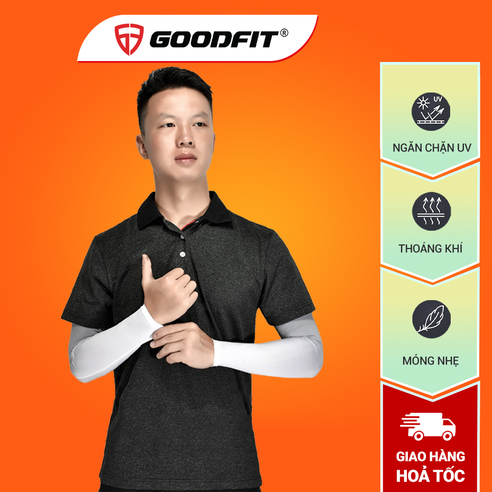 Găng tay chống nắng nam nữ chống tia UV GoodFit GF206G bao tay chống nắng chất liệu lụa mát thoáng khí