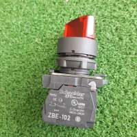 Công tắc 2 vị trí XB5AK123 Schneider XB5 có đèn màu đỏ