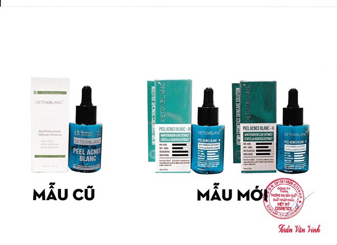 Serum Peel Lộc Đề Giảm Thâm Mụn Detox Blanc 40Ml