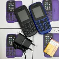 Điện thoại Nokia 105 sóng 4G 2 Sim  Dùng mọi sim Mới 100% Loa To Sóng Khoẻ Pin 1200Mah