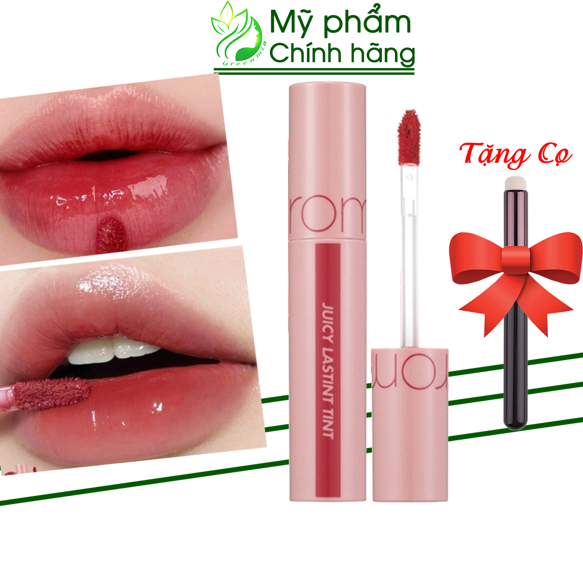 Son Romand Bóng Juicy Lasting Tint Màu Juicy 24 Peeling Angdoo (Healthy Nude Đỏ Trong Tôn Da 5ML [CA