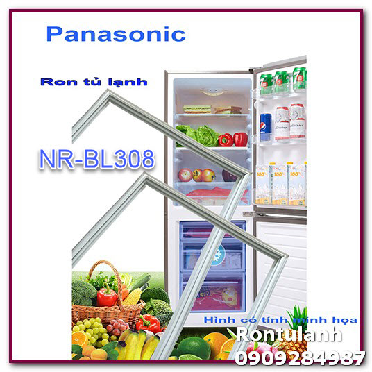 Ron cửa của tủ lạnh Panasonic Model NR-BL308