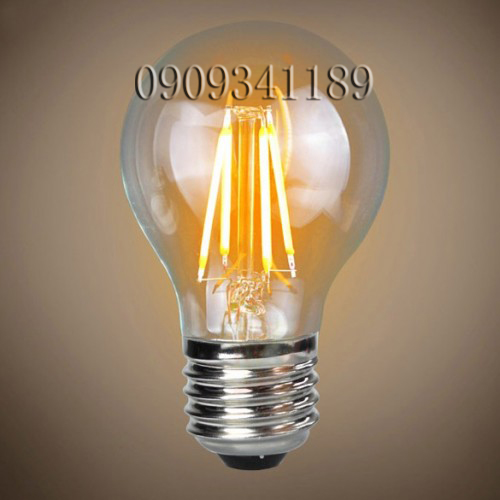 Bóng đèn LED Edison A60 - 2700K Vàng Ấm, E27, Kích thước 106x60mm, Tuổi thọ 15.000 giờ