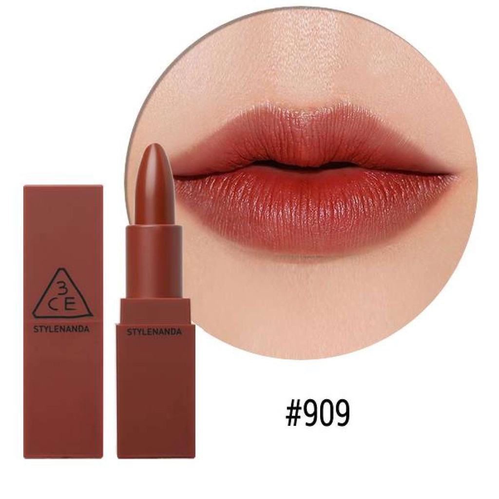 Son Thỏi Lì 3CE Mood Recipe Màu 909 Smoked Rose Frorence86 Store