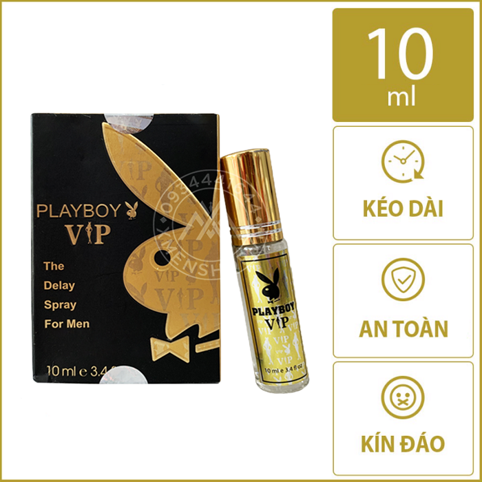 [Giá Sỉ] Chai Xịt Hỗ Trợ Chống Xuất Tinh Sớm Playboy Vip Cao Cấp An Toàn Hiệu Quả - Che Tên Sản Phẩm