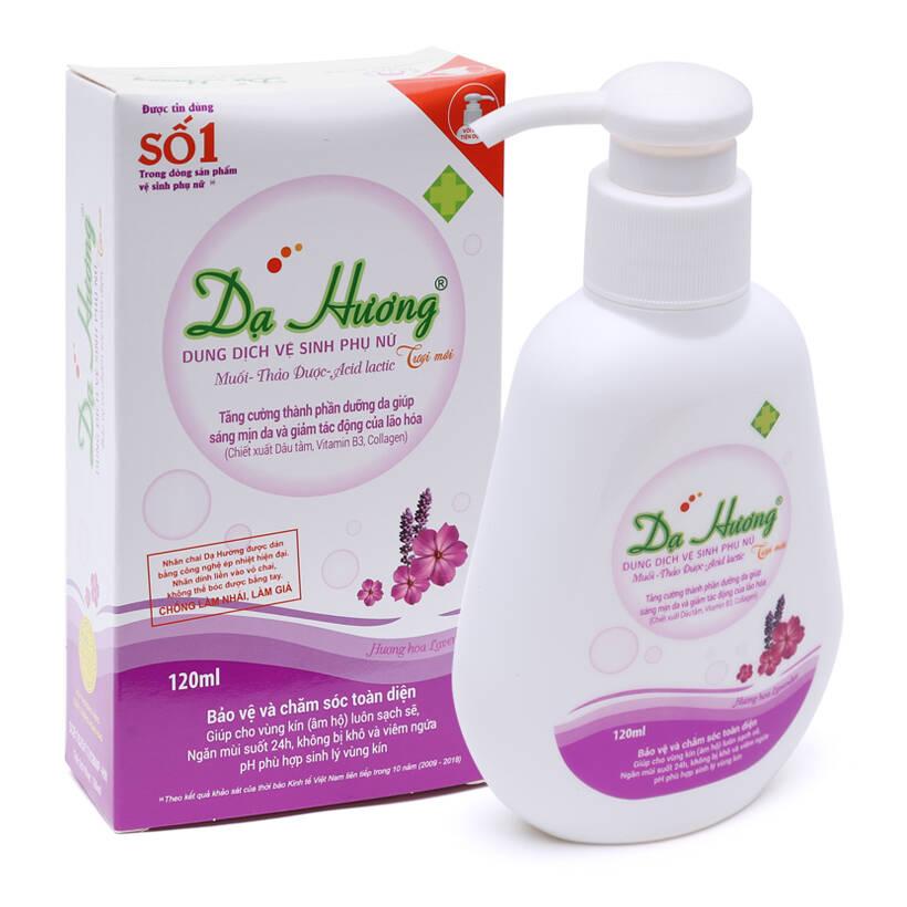 Dung dịch vệ sinh phụ nữ Dạ Hương Lavender 120ml