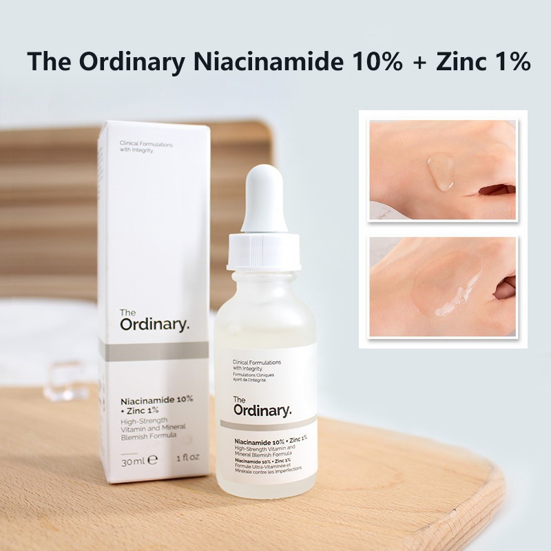 Tinh Chất Niacinamide The Ordinary 10% + Zinc 1% 30 - 60Ml