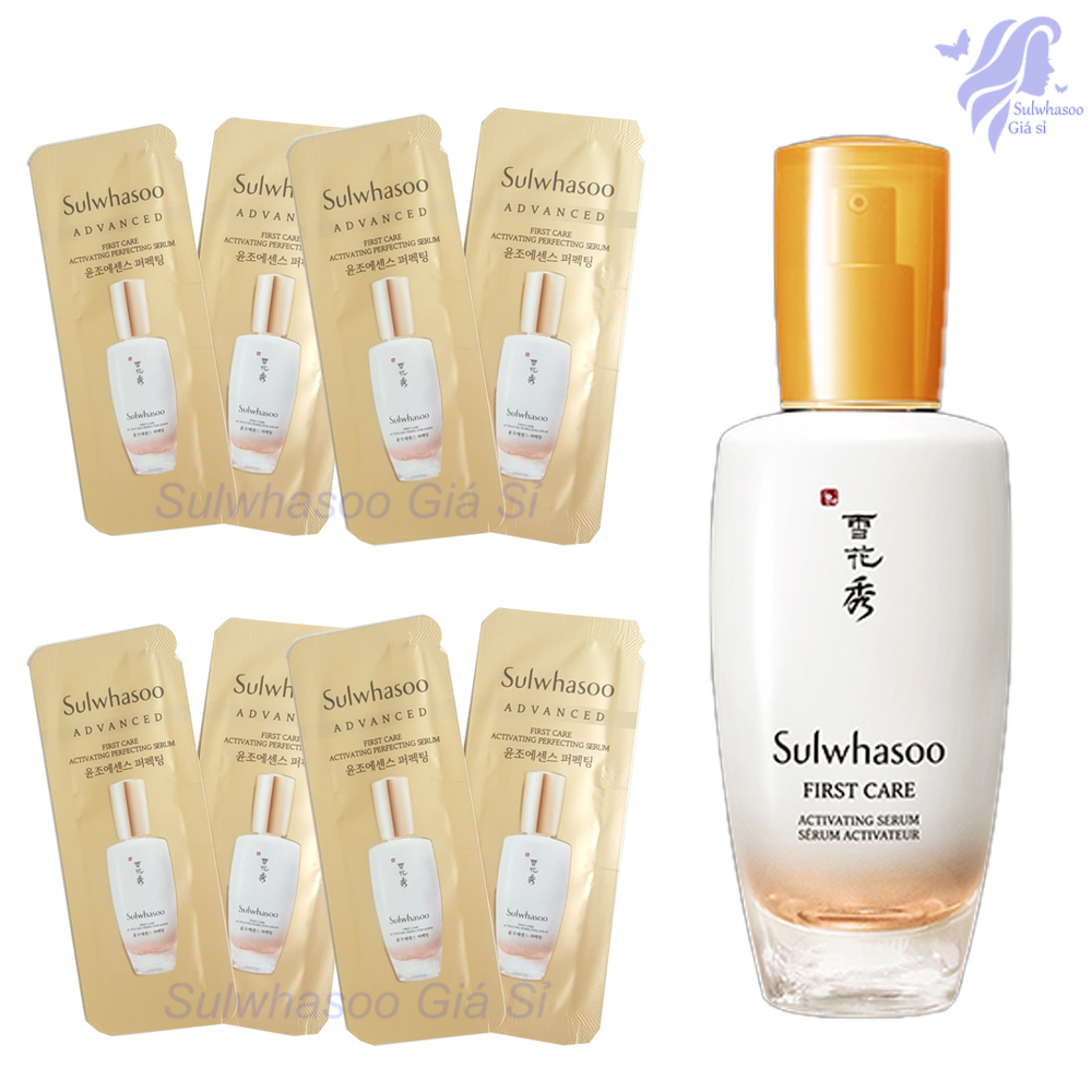 [Hcm][Mới] Combo 30 Gói Tinh Chất Mở Dưỡng Cho Làn Da Sáng Khỏe Rạng Rỡ Và Cân Bằng Sulwhasoo First Care Activating Serum 1Ml*30