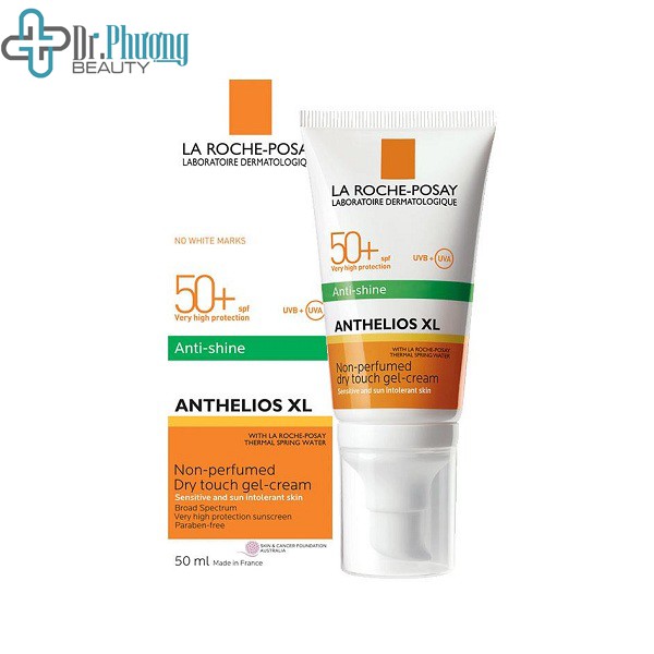 Kem chống nắng Laroche Posay anthelios xl anti shine vạch xanh cam kết hàng đúng mô tả chất lượng đảm bảo an toàn và không gây kích ứng cho người sử dụng