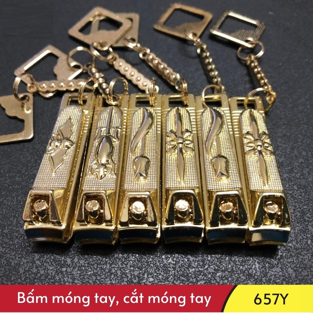 (Giá Sỉ) Hộp 12 Bấm Móng Tay Rimei Màu Vàng Nhỏ Cao Cấp Siêu Bén Siêu Bền Cắt Móng Tay Rimei Siêu Bén Siêu Bền