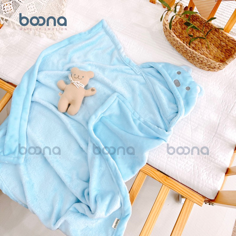 Ủ choàng băng lông Boona - ủ mùa đông ấm áp cho bé