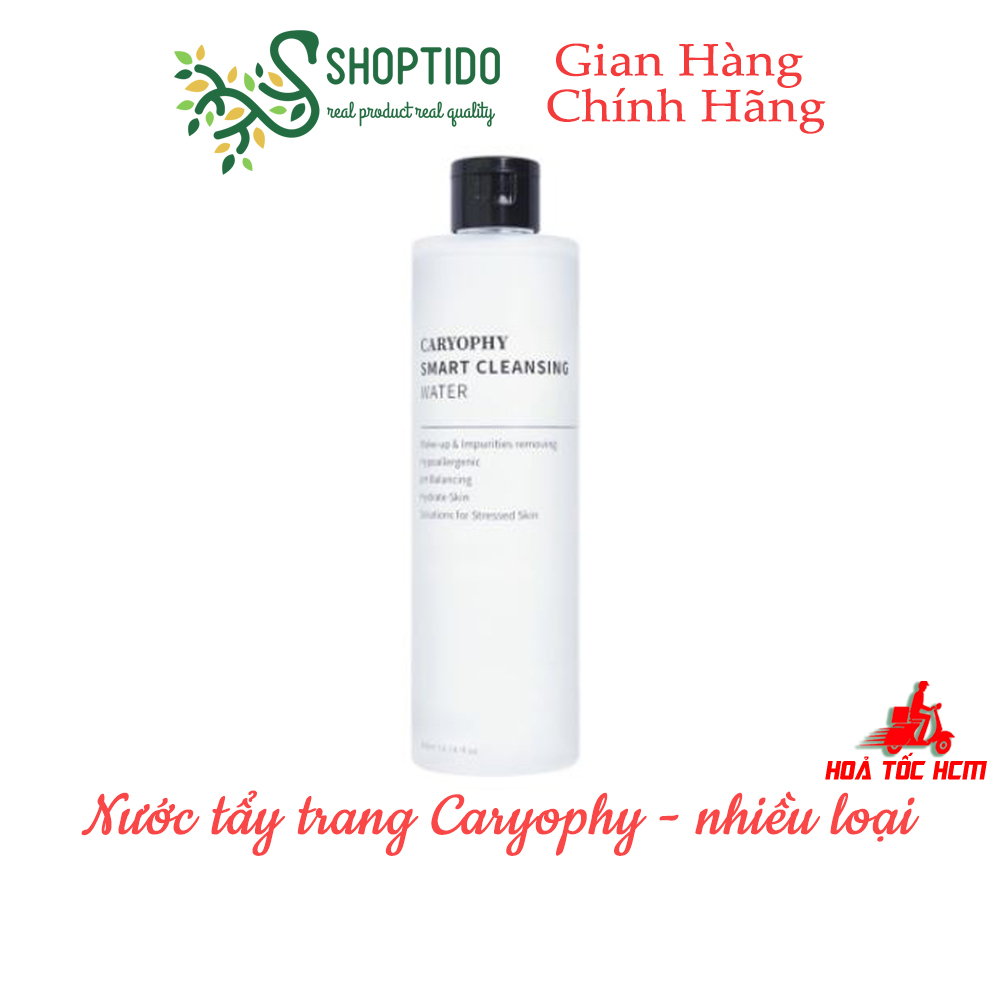 Nước Tẩy Trang Caryophy Sạch Sâu Thông Minh Smart Cleansing Water 30 - 500Ml Npp Shoptido