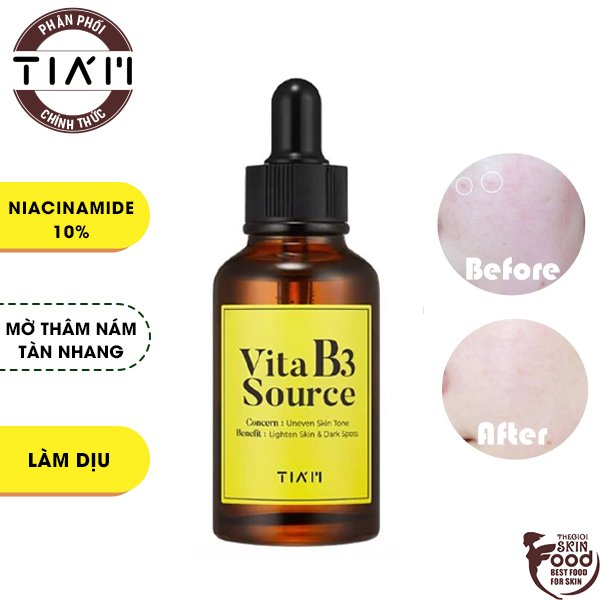 [Chính Hãng] Tinh Chất Dưỡng Trắng Làm Sáng Da Tiam Vita B3 Source 40Ml