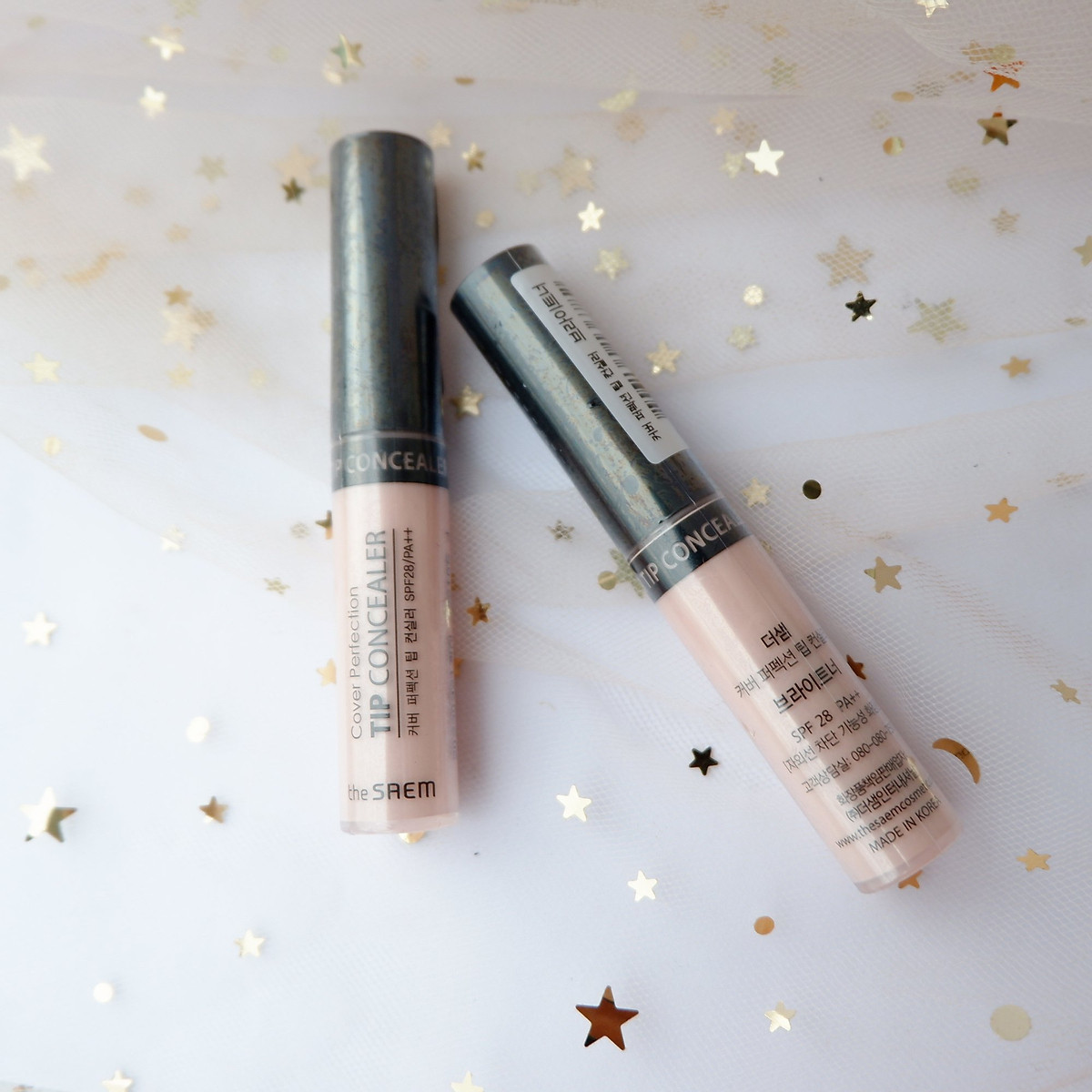 [HCM](Số 1.5) Kem che khuyết điểm The Saem Cover Perfection Tip Concealer 6.5g