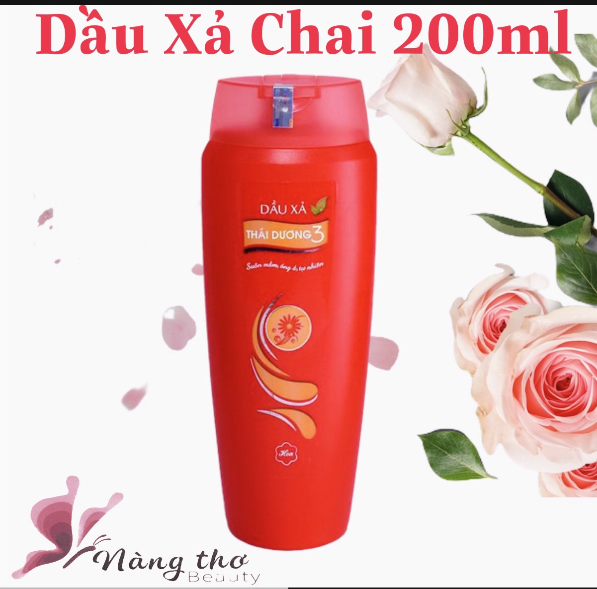 [Hcm]Dầu Xả Thái Dương 3 Hương Hoa 200Ml ?? Freeship?? Cho Mái Tóc Mềm Mượt