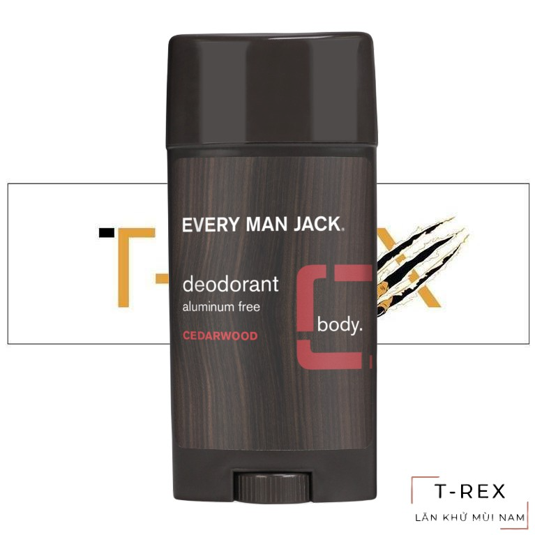 [Hcm]Lăn Sáp Khử Mùi Every Man Jack Cedarwood ( Tránh Dị Ứng Cam Kết Hàng Đúng Mô Tả)