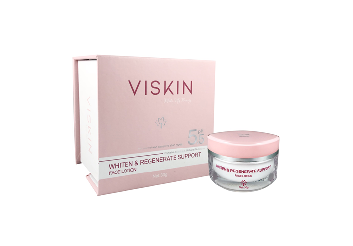 [Chính Hãng] Kem Dưỡng Trắng Hỗ Trợ Phục Hồi Da Viskin - Viskin Whitening & Regenerate Support Face