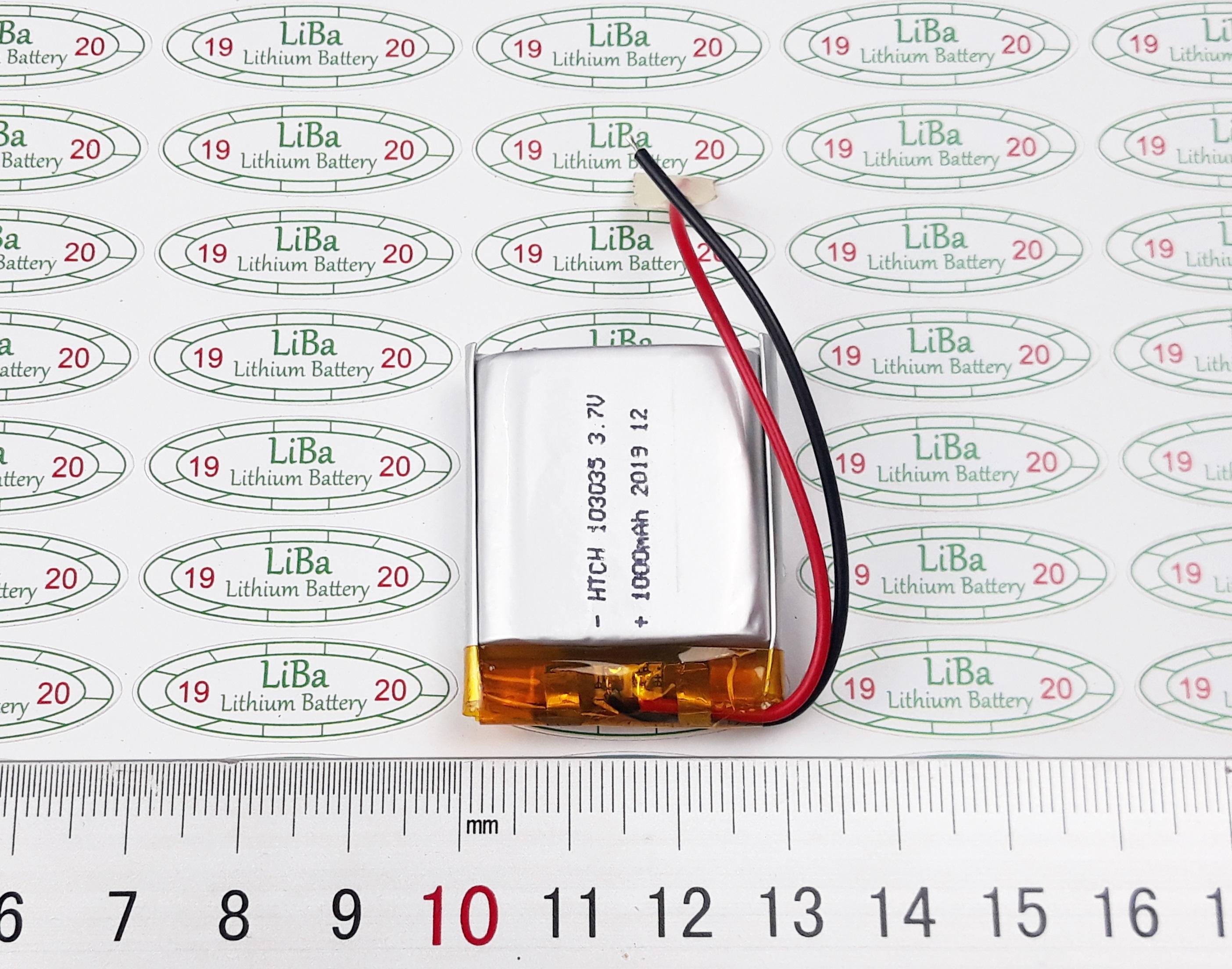 [HCM]Pin Lipo 3.7V 1000mAh ... 400mAh 30x35mm - LiBa