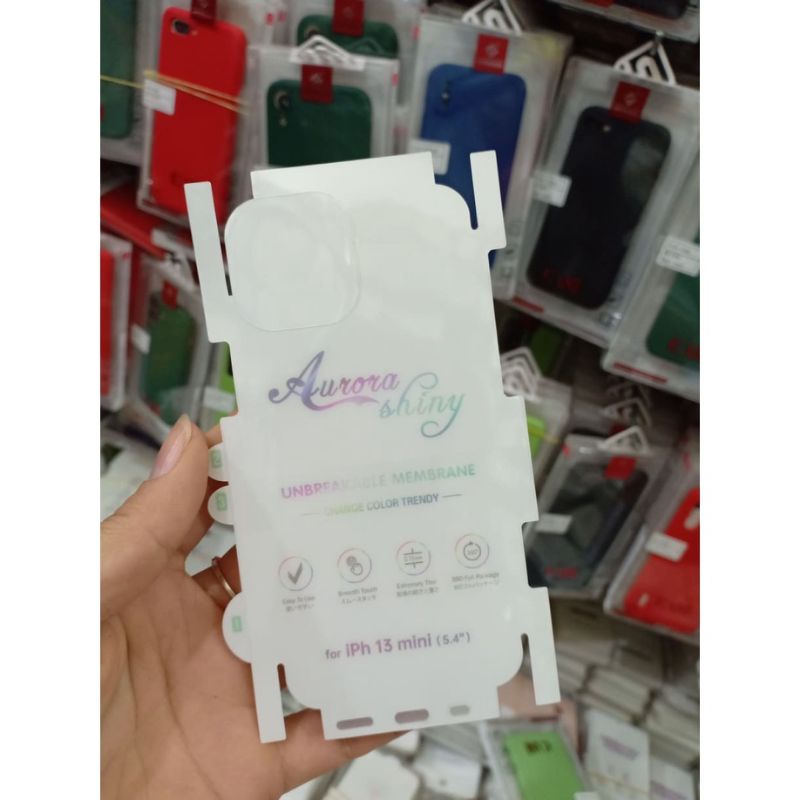 Miếng dán PPF mặt trước Sau IPhone 13 Mini 13 13 Pro 13 Pro Max Full viền Full màn hình