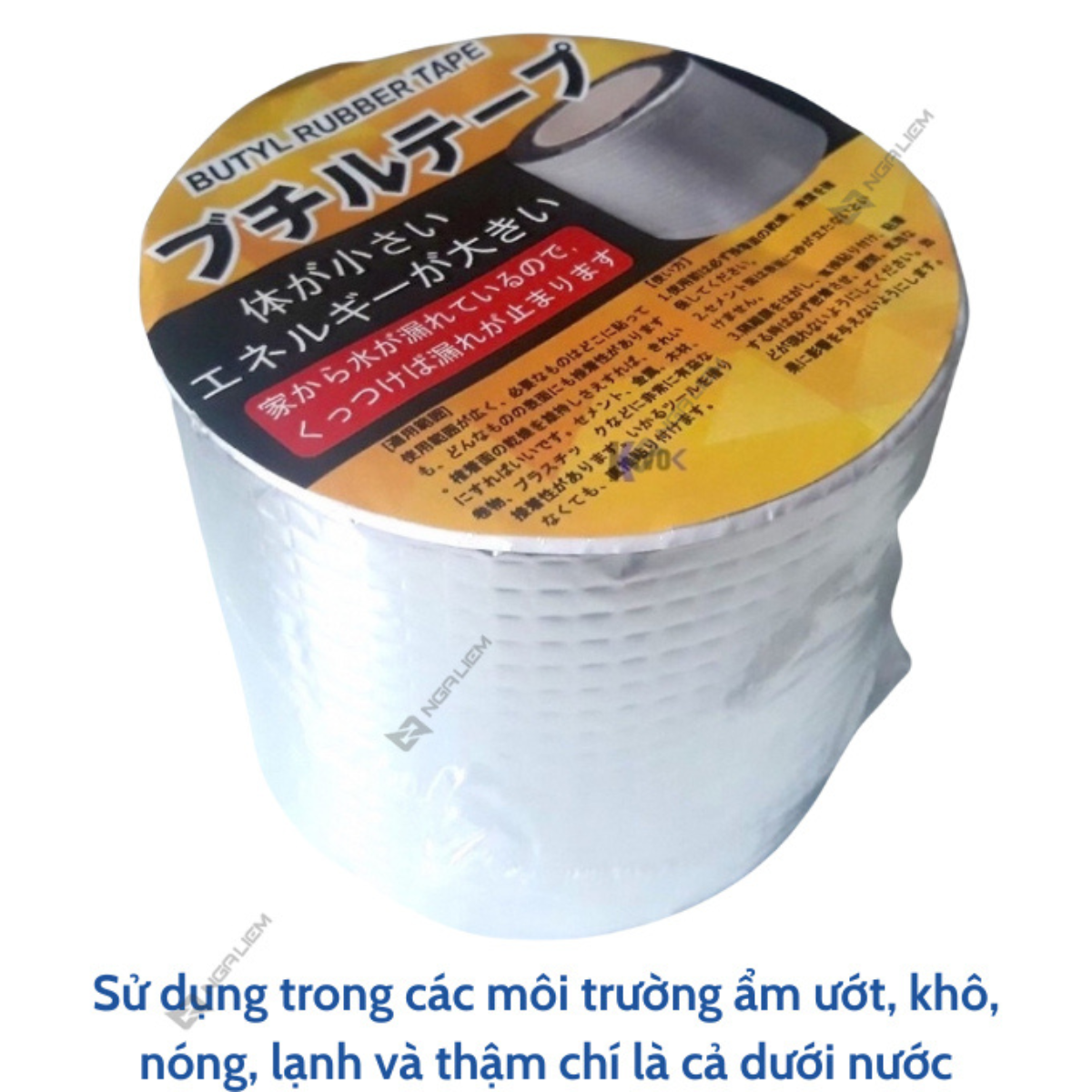 Băng keo chống dột siêu dính chống thấm nước 5cm 10cm 20cm hãng Taiwan - Nano One [BÁN LẺ 1 MÉT]
