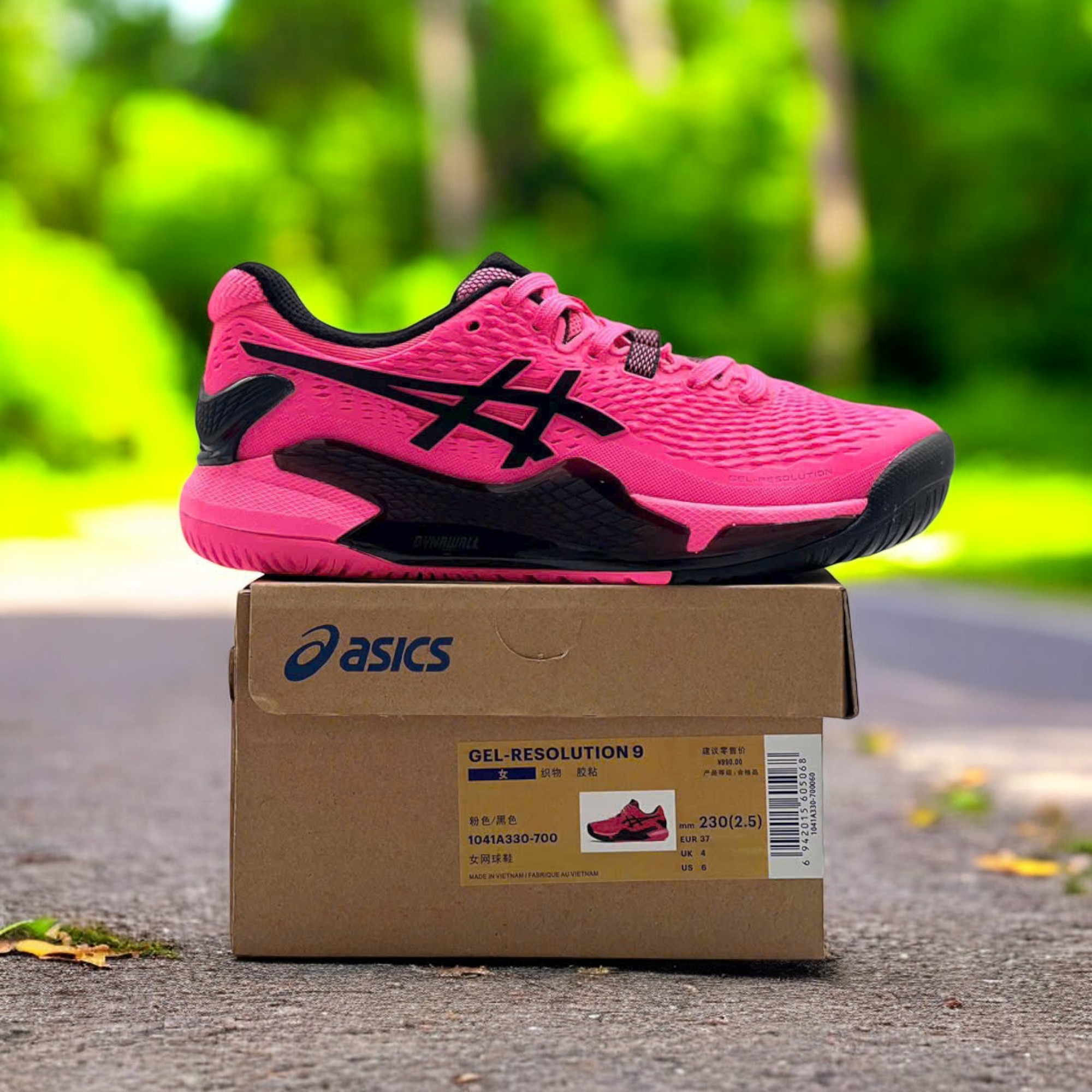 𝙎𝙄𝙀̂𝙐 𝙎𝘼𝙇𝙀 - Giày Tennis/Pickleball Nữ Asics Gel-Resolution 9