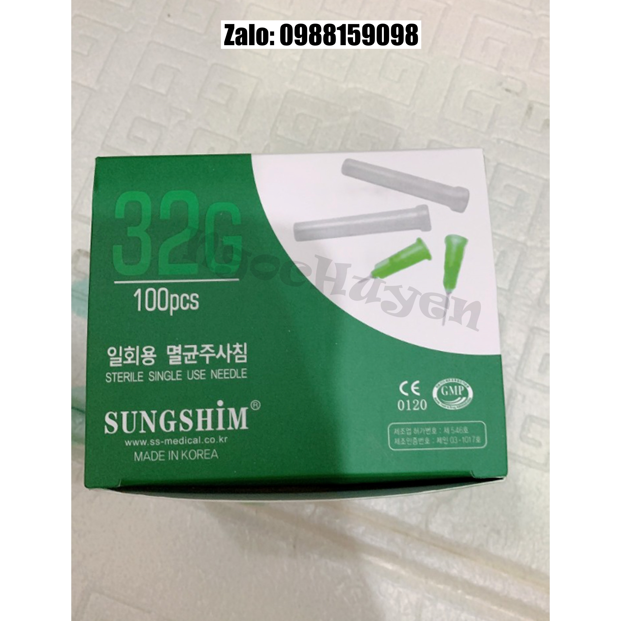 Lẻ 1 Kim Meso Tiêm Dưỡng Chất 30G,32G,34Gx4mm