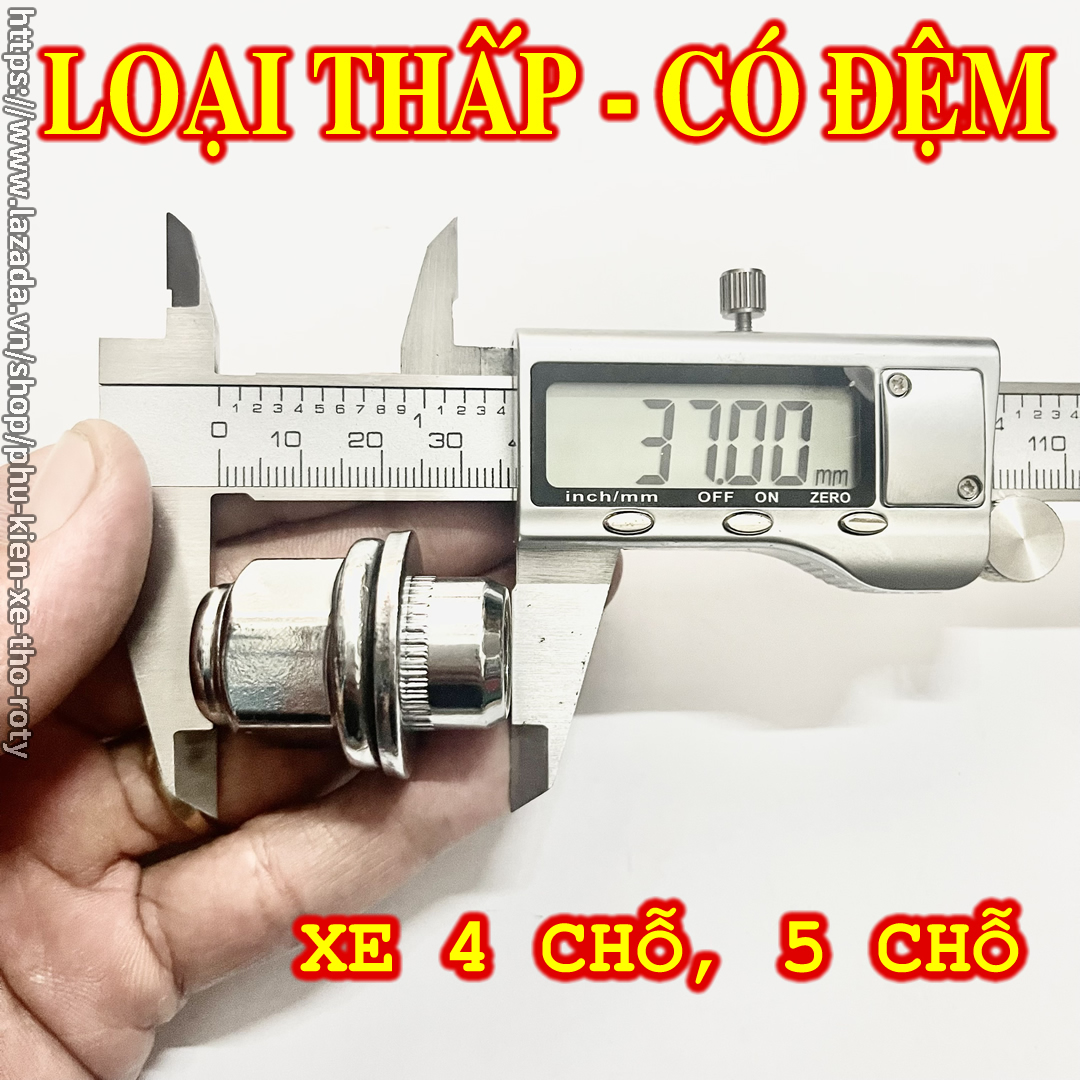 Ốc lốp ô tô ốc bánh xe ốc tắc kê ô tô bu lông bánh xe Toyota Hilux Innova Vios Camry