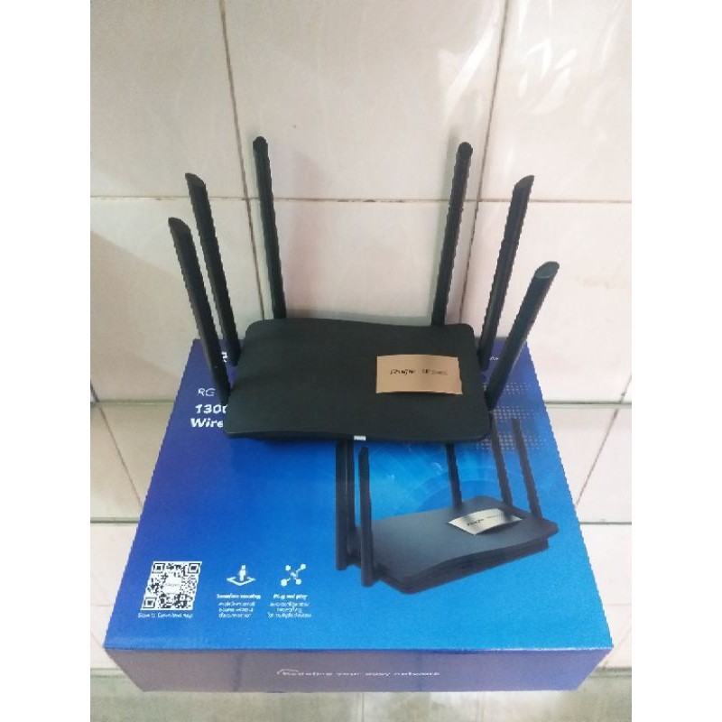 Bộ phát wifi Ruijie 1200G Pro EW1200 4 râu và 6 râu (hàng chính hãng)