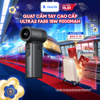 Quạt Cầm Tay Cao Cấp JISULIFE Ultra2 9000mAh Thế Hệ Mới | Tích Hợp Đa Chức Năng | Sử Dụng 1.5H-25H | Bảo Hành Chính Hãng