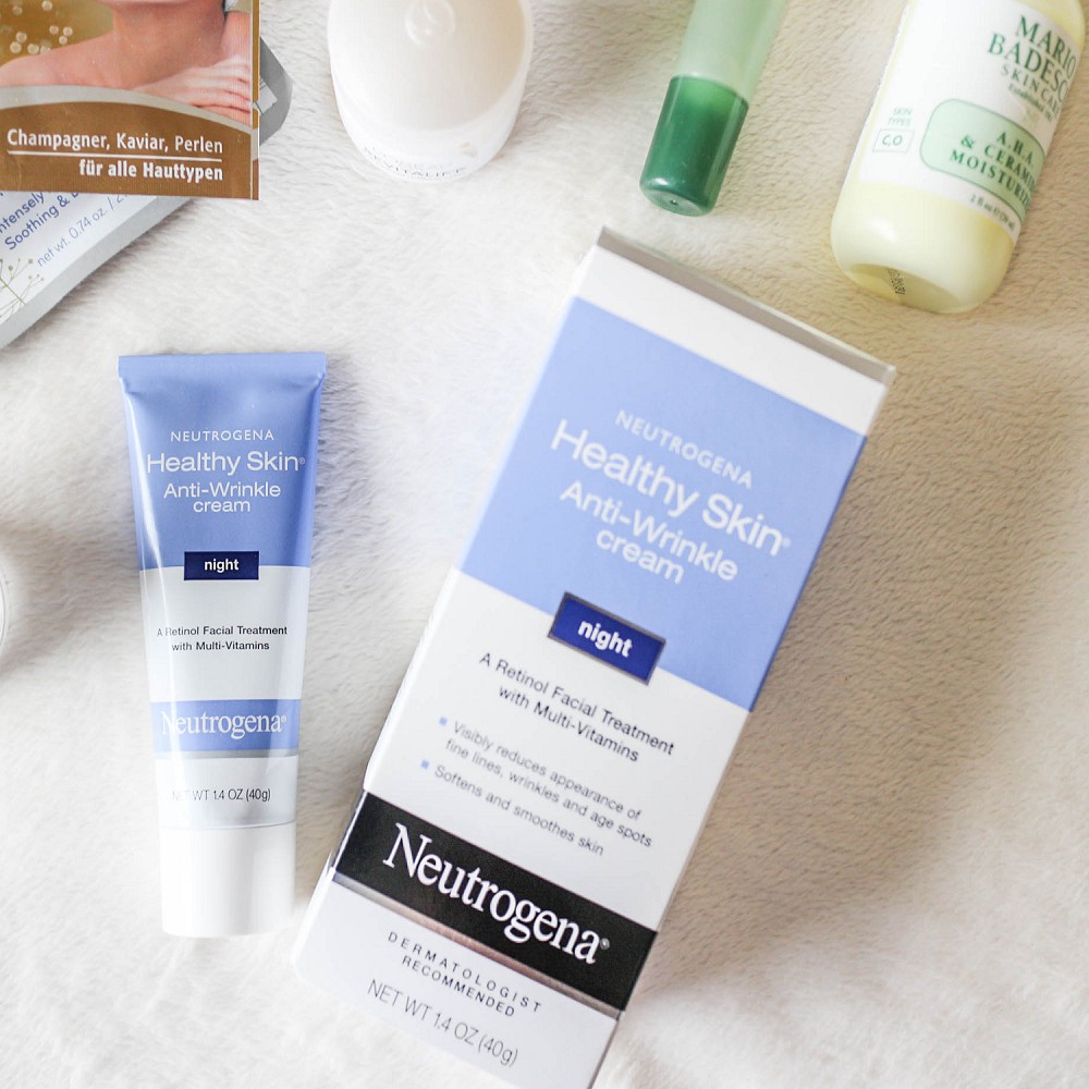 Neutrogena Healthy Skin Anti - Wrinkle Cream Night Formula Kem Dưỡng Da Và Giảm Nếp Nhăn 40G