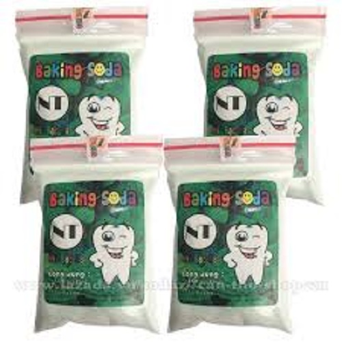 Combo 4 Gói Bột Làm Trắng Răng Baking soda Mix Bạc Hà 50g x 4 Gói