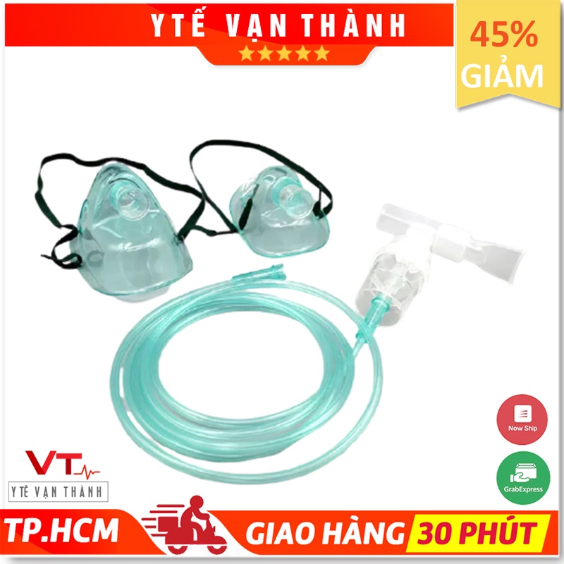 ✅ [Nguyên Bộ] Mặt Nạ (Mask) Khí Dung Mũi Họng: Greetmed Phụ Kiện Máy Xông - Vt0197 [ Y Tế Vạn Thành ]