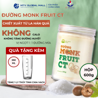 Đường Ăn Kiêng La Hán Quả Organic Hữu Cơ CT Monk Fruit - Hũ 600g - CT Pharma