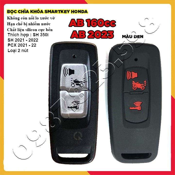 Bọc Chìa Khoá Smartkey Honda Airbalde 2023 (AB 160/125) Bọc Chìa Khóa Xe Airblade AB 160125 2023