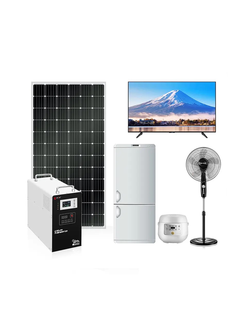 Trạm sạc điện dự phòng - Máy phát điện năng lượng mặt trời 1000W