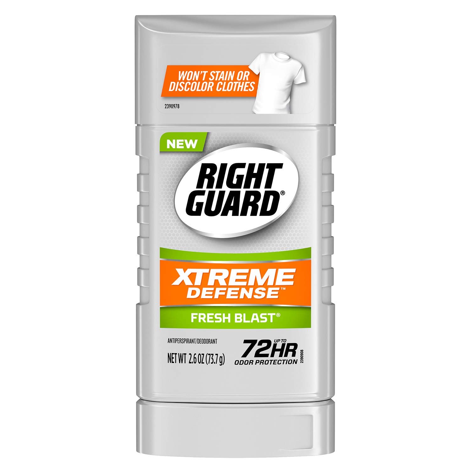 Lăn Sáp Khử Mùi Nam Right Guard Xtreme Defense 5 Antiperspirant Deodorant Fresh Blast 737G (Mỹ)