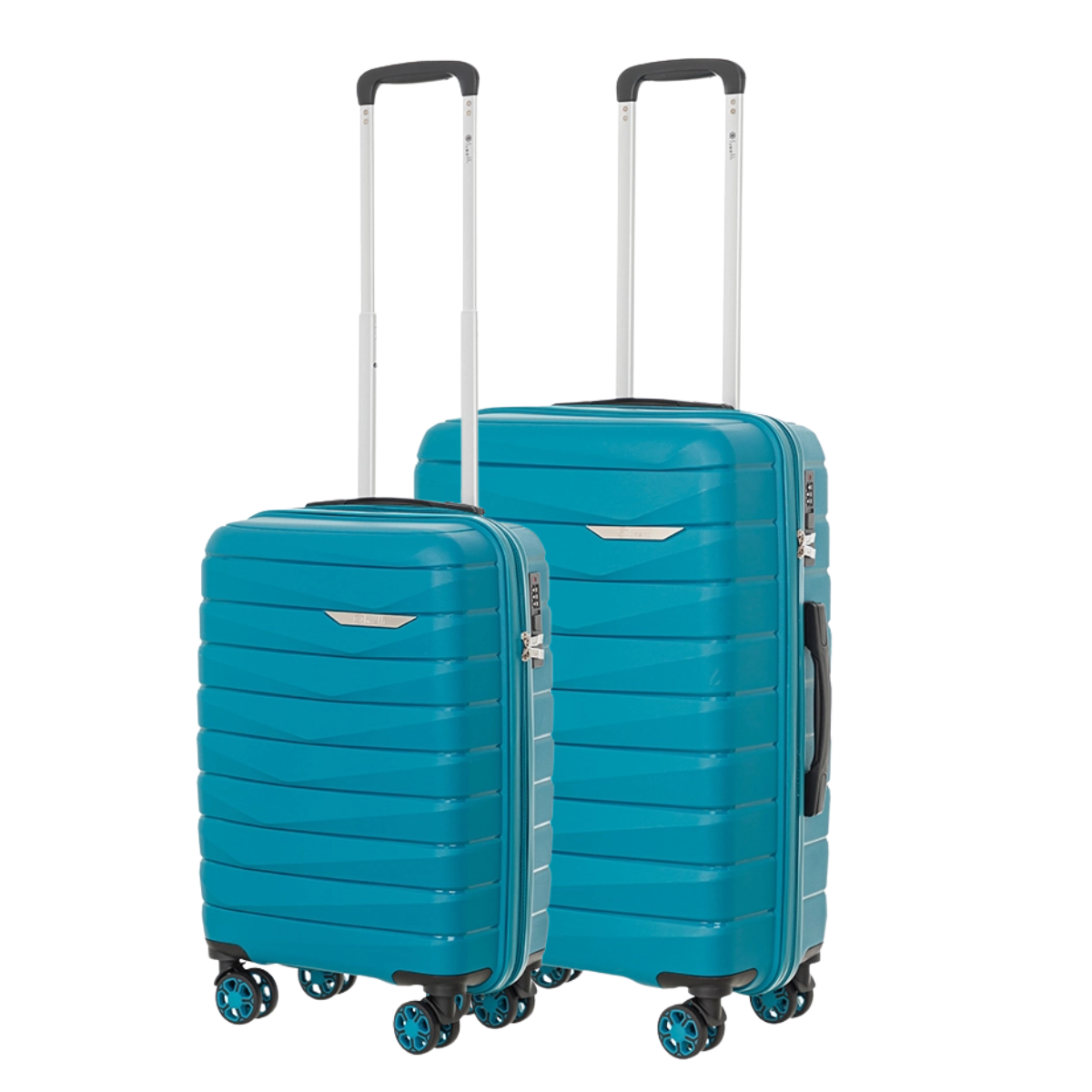 Combo 2 Vali Kéo LUG Lusetti MP027 S20/S24/S28 Nhựa PP Chống Bể Vỡ - Khóa Số Âm Bảo Mật An Toàn