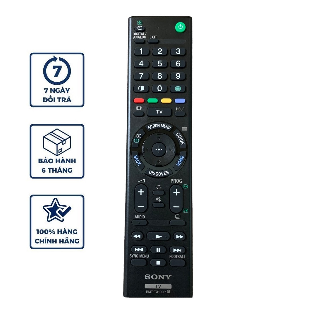 Điều khiển tivi sony chính hàng RMT-TX100P mới 100% remote sony 43w800c 43inh smart tivi LED w850c