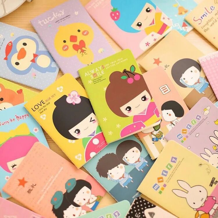 Cuốn Sổ Tay Note Sổ Ghi Chép Mini Cute Hàn Quốc