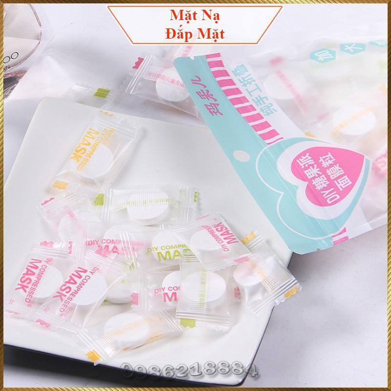 Mặt nạ giấy dạng nén DIY23