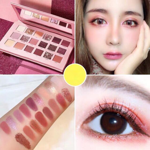Bảng phấn mắt nhũ Moji New Nude For Part hàng nội địa Trung MX