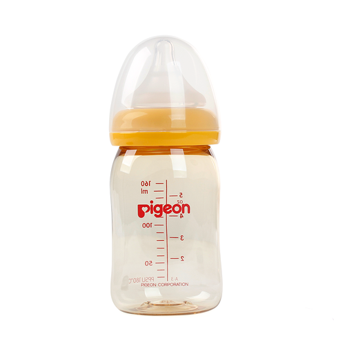 ✔ĐỦ SIZE✔Bình Sữa Pigeon Cổ Rộng Cao Cấp 160ml/240ml