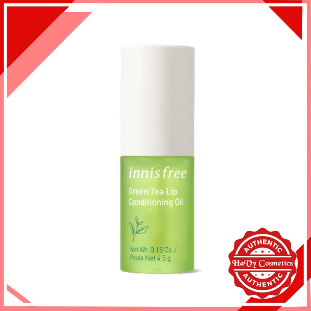 [Hcm]Dầu Dưỡng Môi Innisfree Green Tea Lip Conditioning Oil 4.5G