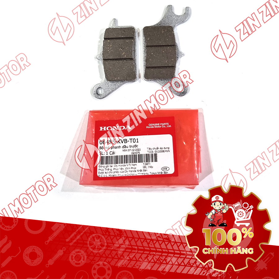 Má Phanh Bố Thắng Trước Sau AB 160 2022+ Air Blade 150 2020+ AirBlade 125 2013 - 2023 Lead 125 Visio