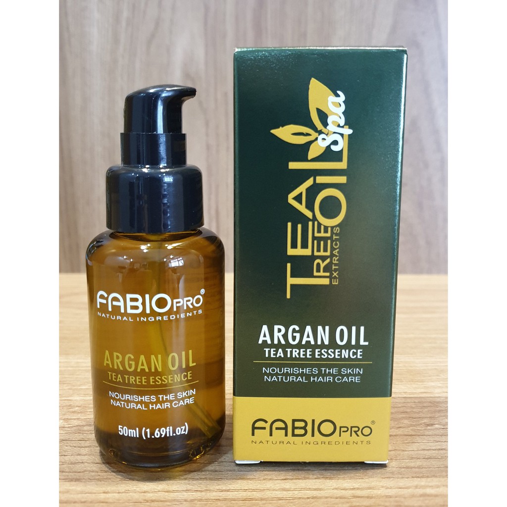 Tinh Dầu Dưỡng Tóc Tea Tree Oil Fabio 50Ml